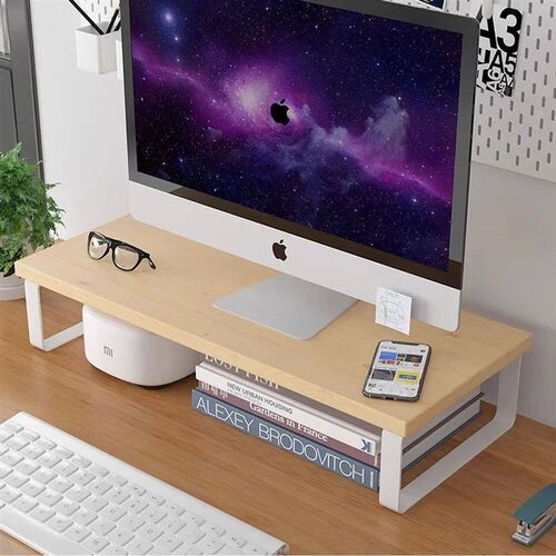 Simple storage rack Notebook computer stand desktop computer
