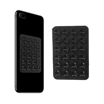 Sticky Grippy Suction Phone Case Mount Sillicon Adhesive Pho