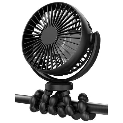 Mini Portable Stroller Fan,Battery Charging fan Clip fans