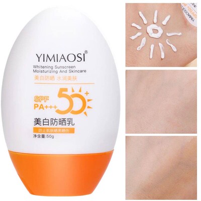 Portable Sunscreen Cream Moisturizing Texture Easy To Absorb