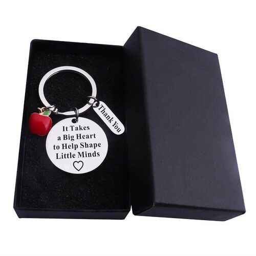 TURELOVE,Teacher Appreciation Gifts Keychain Idea for Christ