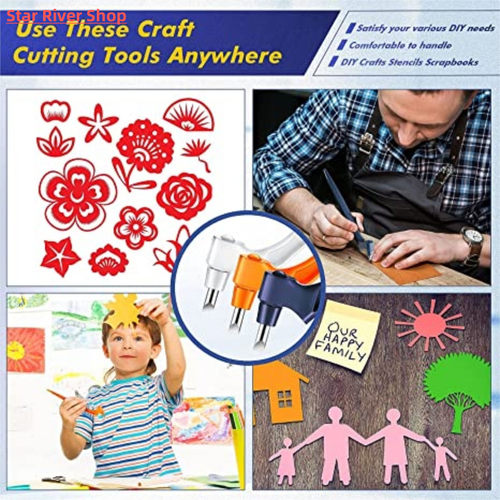 DIY Art Craft Cutting Tools 360 Rotating Blade Paper Cutter