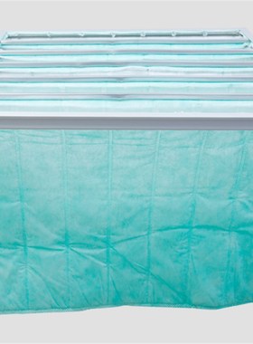 中效袋式FF7F8F9复合静电棉袋式空调过滤网防尘铝框镀锌框