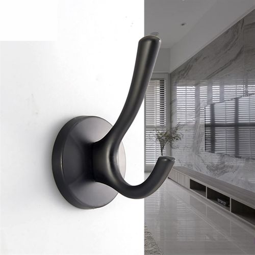 免打孔挂衣钩单个衣柜鞋柜挂钩壁挂墙壁粘贴门后进门试衣间挂衣架