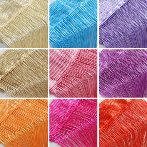 Multi-color Optional 100CM X 200CM Thread Line Curtains for