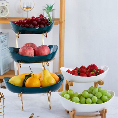 European Style Dinner Plates Dining Plate Serving Fruit tray