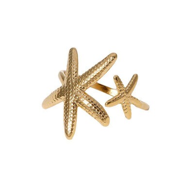 Summer Ocean Element Stainless steel ring Fashionable Versat