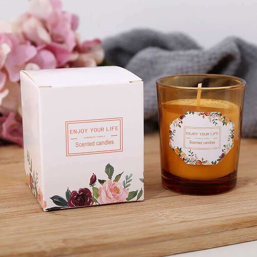 Glass Aromatherapy Candle Romantic Candle Birthday Gift Smok
