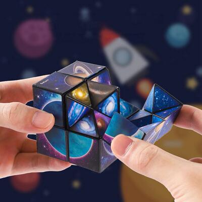 Magnetic Cube Toys Antistress Infinite Relax For Adults Cube
