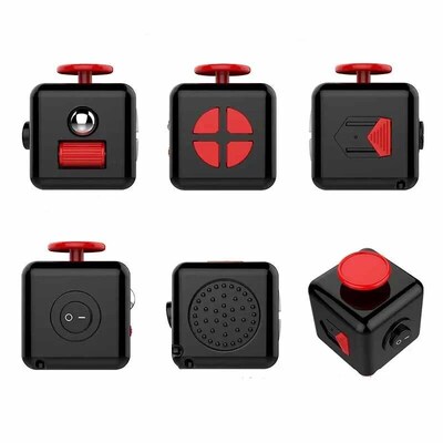 Creative Solid Color Fidget Dice handheld cube Release Stres