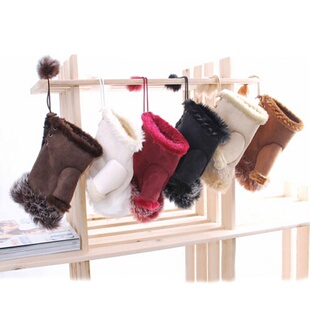 Hand Pair Women Gloves Faux Sexy Winter Rabbit Fur Warm
