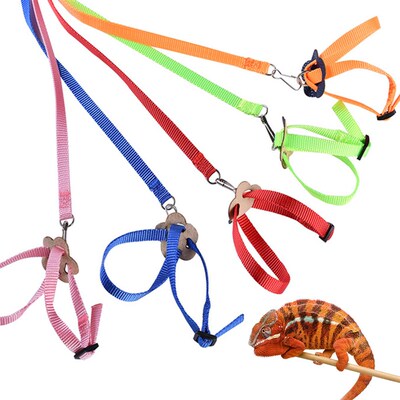 1PC Adjustable Soft Polyester Rabbit Harness Leash Guinea Pi