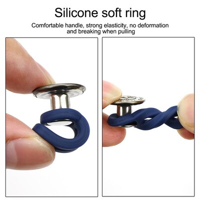 1/5PCS Magic Metal Button Extender for Pants Jeans Free Sewi