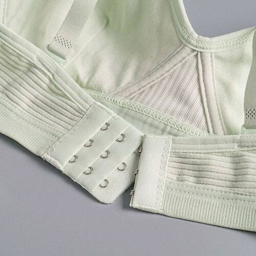 New Cotton Underwear Womencup Bra Wireless Gathered Comfort