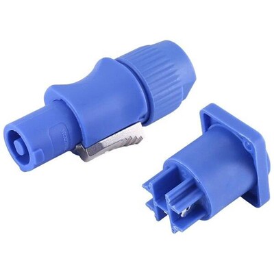 1 set PowerCON Type A NAC3FCA+NAC3MPA-1 Chassis Plug Panel