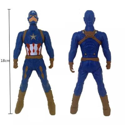 18 CM  SpiderMan Action Figure Toy Iron Man Captain America