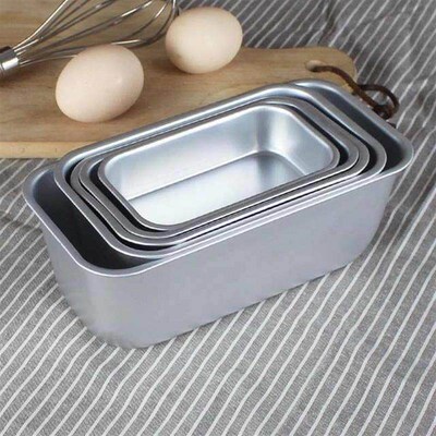 Bakeware Loaf Pan Aluminum Snow Toast Box Bread Mold Cake
