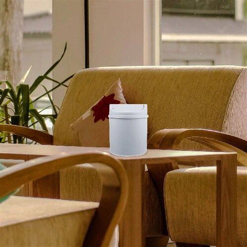 Mini Trash Can With Lid Waste Bins Swing Top Bin Small