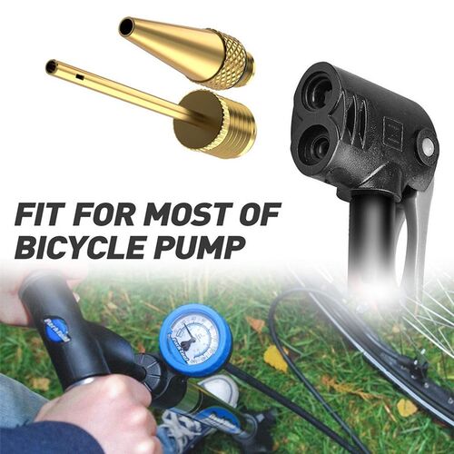 15 Pcs/set Copper Bike Pump Adapter Converter Connector Air
