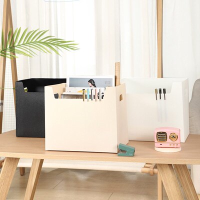 Desk organizer box Office books organizer cabinet 文件收纳盒