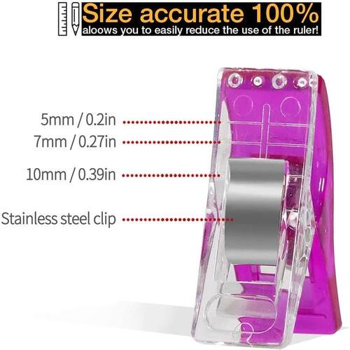 20/50Pcs Multipurpose Sewing Clips Colorful Binding Clips Pl