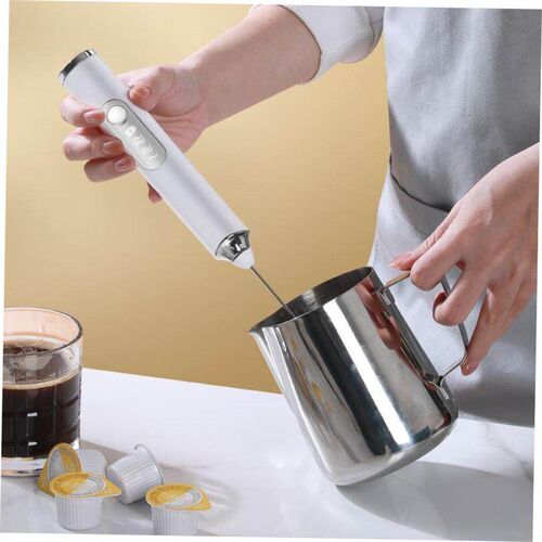 Handheld Electric Coffee Milk Egg Bea Whisk Frother Mixer Fo