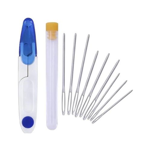 38pcs/setf Crochet Hooks Set Crochet LargeEye Blunt Yarn Wea