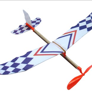 Rubber Bands Power Planes Hand Launch Throwing Foam Inertial