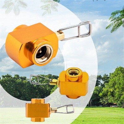 Gas Refill Adapter Leakproof Refill Flat Tank Conversion