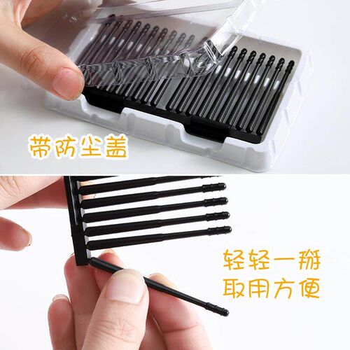 Self-adhesive Ear Spoon, Sticky Ear Cleaning Swabs, Ear and