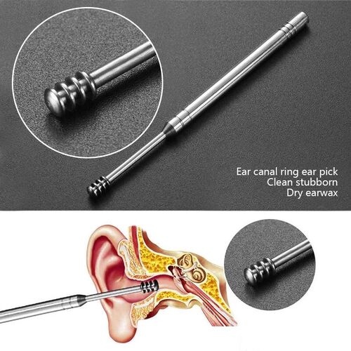 6Pcs/set ear cleaner Ear Wax Pickers Stainless Steel Earpick