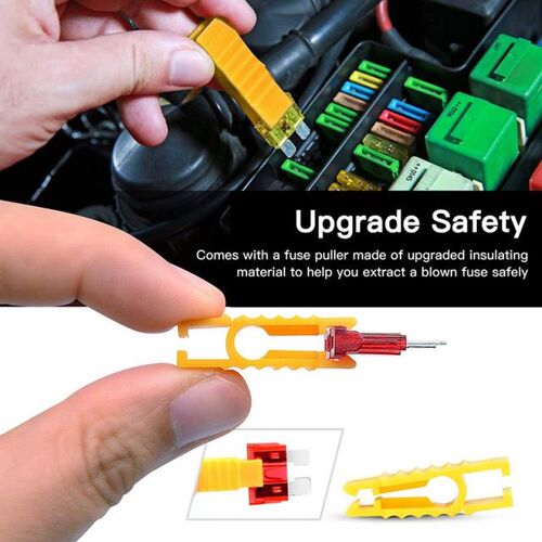 120Pcs  Car Fuse Set Profile Small Size Blade Car Fuse Asso