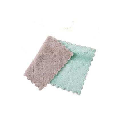 Kitchen Towels Dishcloths Coral Fleece Dish Towel Dish Rags