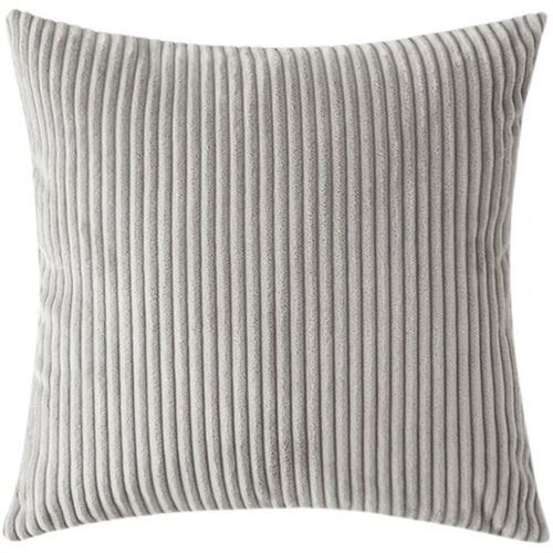 Corduroy Throw Bedroom Cushion Sofa pillowcase纯色毛绒抱枕套