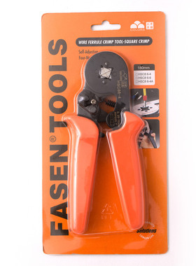 华胜HSC8 - 欧式端子管型针型端头端子钳 压线钳 冷压钳0.-