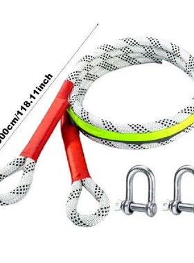 Kinetic Recovery Tow Rope Trailer Rope Great Elongation