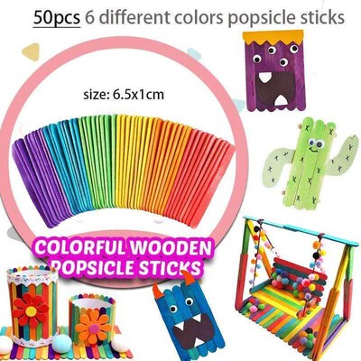 1000pcs Kids Crafts Art Supplies Kit Pipe Cleaners Pompoms F