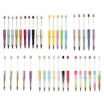 Assorted Bead Pen Bead Pens Novelty Writing Pen for