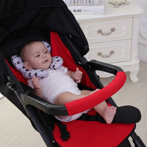 Protective Travel Car Seat Head And Neck Pillow Soft Neck Su