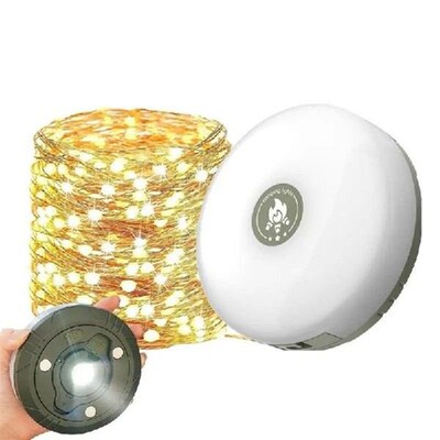 String Lights For Camping LED Portable Waterproof Outdoor