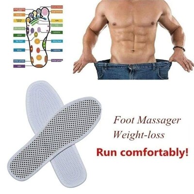 1 Pair Magnetic Therapy Insoles Far Infrared Self-heating Sh