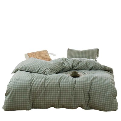 Cotton Yarn-dyed Washed Cotton Four-piece Set Cotton Bedding