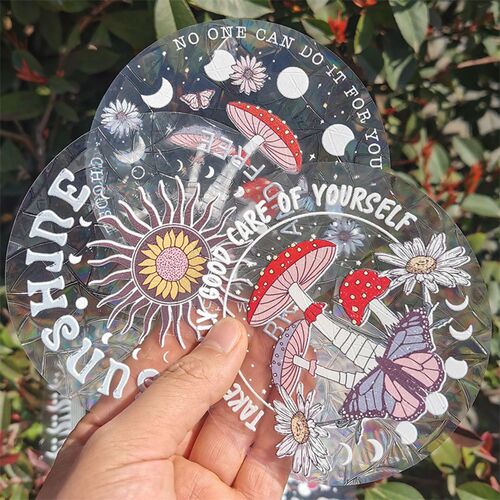 2023 Sun Catcher Wall Stickers Rainbow Window Mirror Sticker