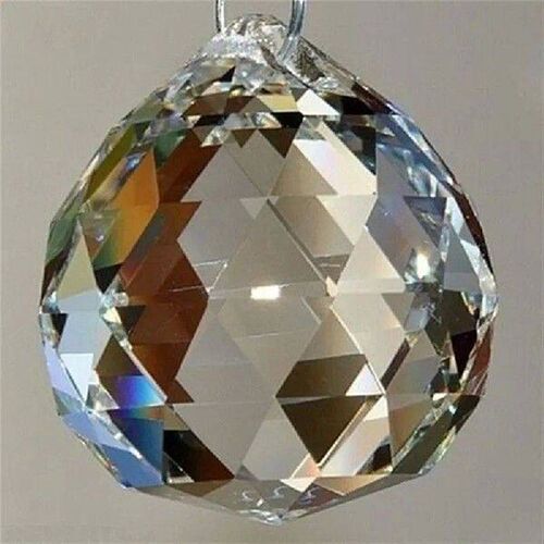 30mm/40mm Hanging Clear Crystal Lighting Ball Prisms DIY