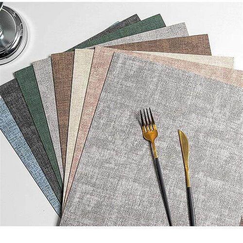 Simple waterproof placemats, western cloth mats西式餐垫