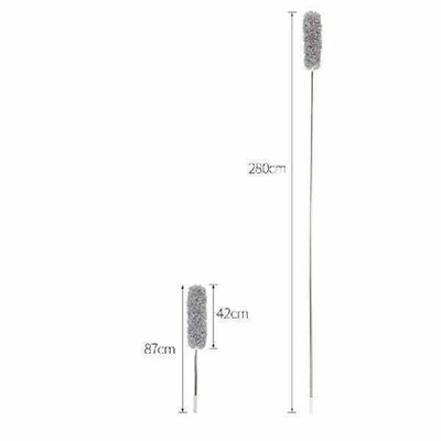 280cm Adjustable Telescopic Bending Duster Brush Feather