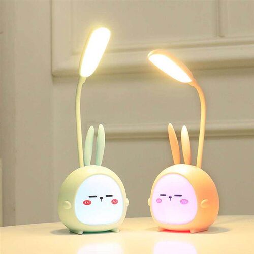 Portable LED Desk Lamp Foldable Light Cute Cartoon Desk Lamp