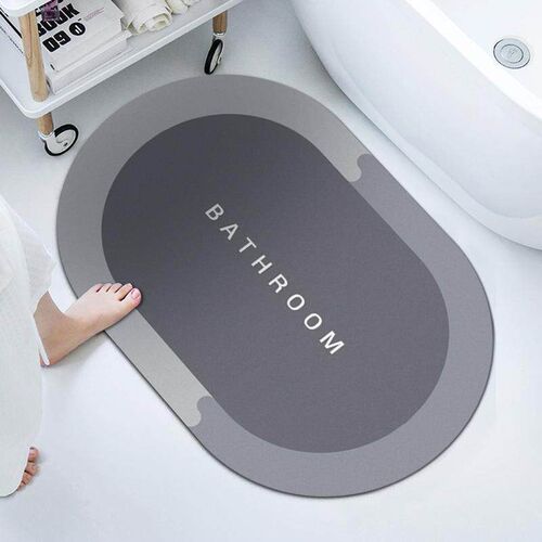 Absorbent felt bedroom entrance door mat bathroom rug carpet