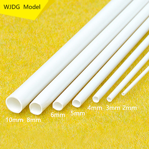 10 PCS abs round Tube Plastic Hollow Tube diameter 2mm/3mm/4