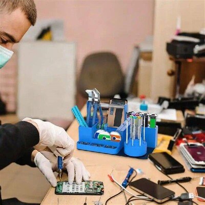 Screwdriver Storage Rack For Desktop Screwdriver Organizer